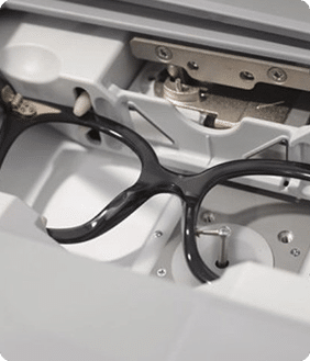 Palpage des verres pour impression 3D