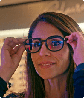 Montures réparée, lunettes fonctionnelles